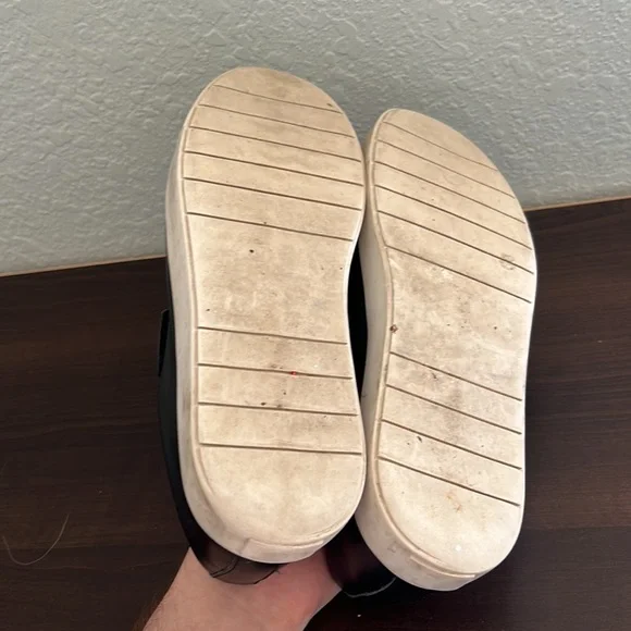 Silent D x Free People | Verges Black Leather Sneaker 39 - Picture 6 of 8